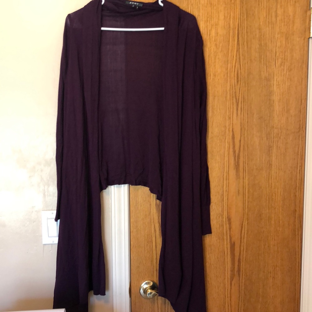 Maroon cardigan